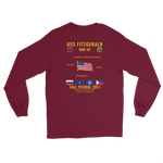 USS Fitzgerald (DDG-62) 2011 Fall Patrol Long Sleeve Cruise Shirt