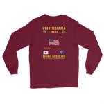 USS Fitzgerald (DDG-62) 2011 Summer Patrol Long Sleeve Cruise Shirt