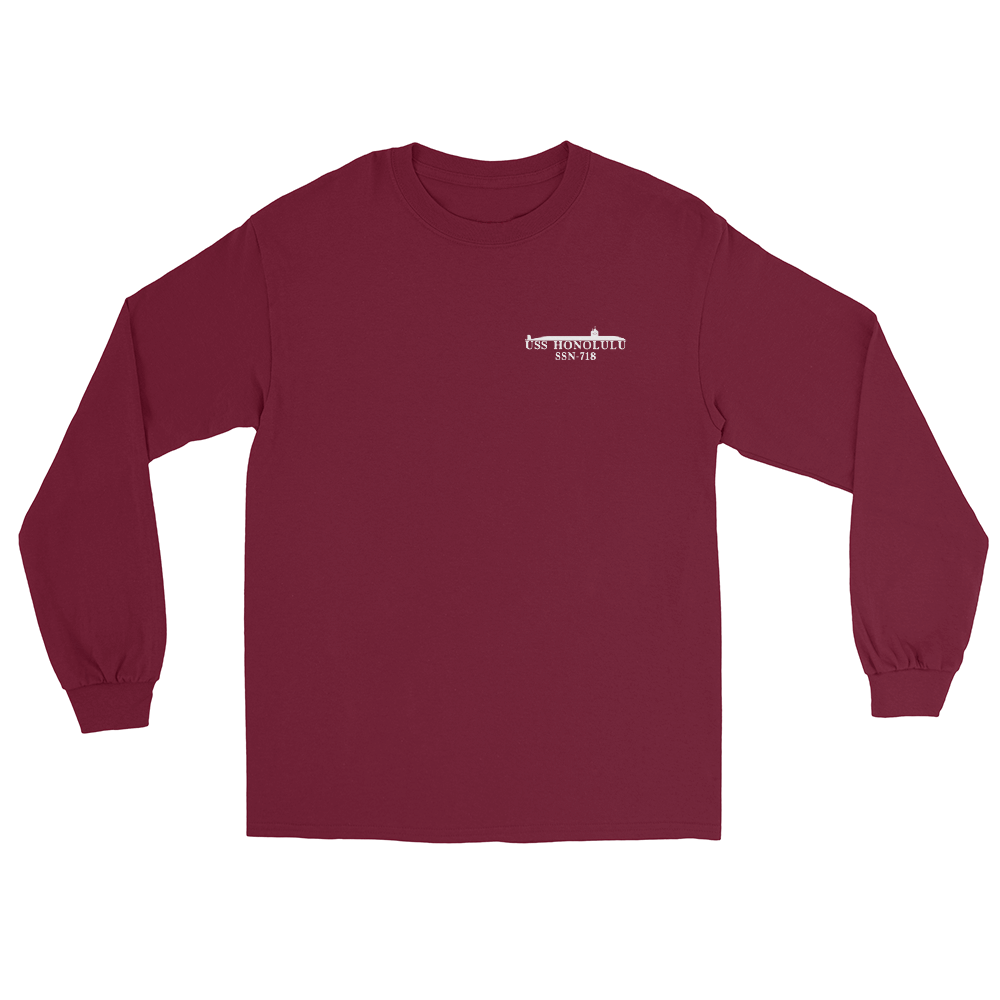 USS Honolulu (SSN-718) 1997 WestPac Long Sleeve Cruise Shirt