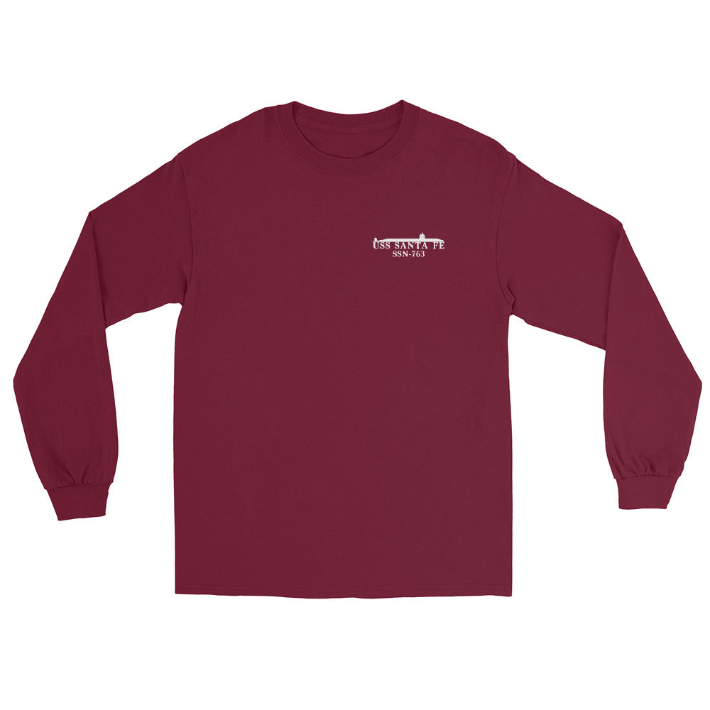 USS Santa Fe (SSN-763) 2009 WestPac Long Sleeve Cruise Shirt