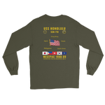 USS Honolulu (SSN-718) 1988-89 WestPac Long Sleeve Cruise Shirt