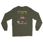 USS Albuquerque (SSN-706) 2013 WestPac Long Sleeve Cruise Shirt