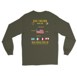 USS Toledo (SSN-769) 1997-98 Med Long Sleeve Cruise Shirt