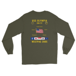 USS Olympia (SSN-717) 2005 WestPac Long Sleeve Cruise Shirt