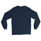 USS Providence (SSN-719) Ship's Crest Long Sleeve Shirt – back view, navy