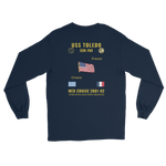 USS Toledo (SSN-769) 2001-02 Med Long Sleeve Cruise Shirt