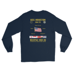 USS Houston (SSN-713) 1992-93 WestPac Long Sleeve Cruise Shirt