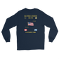 USS Hyman G. Rickover (SSN-709) 1986 N. Atlantic Long Sleeve Cruise Shirt