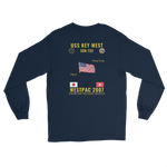 USS Key West (SSN-722) 2007 WestPac Long Sleeve Cruise Shirt