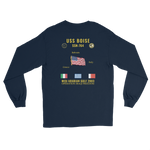 USS Boise (SSN-764) 2003 Med/Arabian Gulf Long Sleeve Cruise Shirt