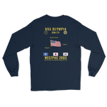 USS Olympia (SSN-717) 2003 WestPac Long Sleeve Cruise Shirt