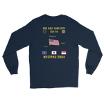 USS Salt Lake City (SSN-716) 2004 WestPac Long Sleeve Cruise Shirt