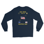 USS Ohio (SSGN-726) 2007 WestPac Long Sleeve Cruise Shirt