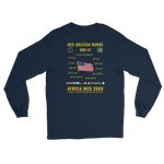 USS Arleigh Burke (DDG-51) 2009 Africa/Med Long Sleeve Cruise Shirt