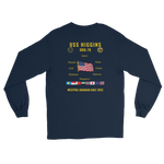 USS Higgins (DDG-76) 2013 WestPac/Arabian Gulf Long Sleeve Cruise Shirt
