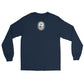 USS Providence (SSN-719) Ship's Crest Long Sleeve Shirt – front view, navy