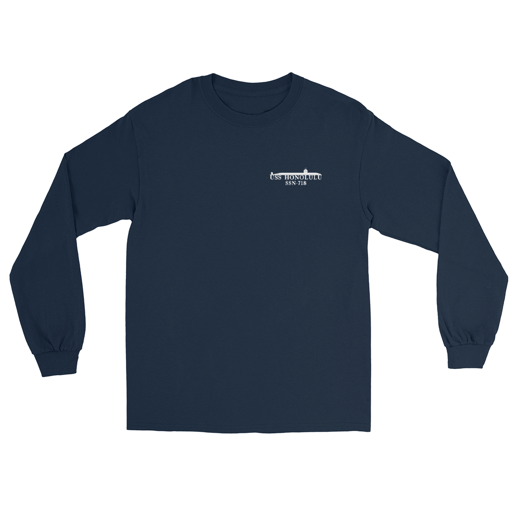 USS Honolulu (SSN-718) 1995-96 WestPac Long Sleeve Cruise Shirt
