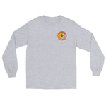 USS Albuquerque (SSN-706) Ship's Crest Long Sleeve Shirt – front view, grey