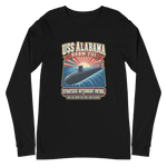 USS Alabama (SSBN-731) Deterrent Patrol Long Sleeve Shirt - Design 1