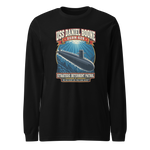 USS Daniel Boone (SSBN-629) Deterrent Patrol Long Sleeve Shirt - Retro