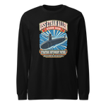 USS Ethan Allen (SSBN-608) Deterrent Patrol Long Sleeve Shirt - Retro