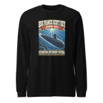 USS Francis Scott Key (SSBN-657) Deterrent Patrol Long Sleeve Shirt - Retro