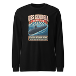 USS Georgia (SSBN-729) Deterrent Patrol Long Sleeve Shirt - Retro