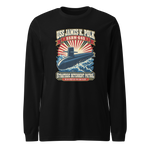 USS James K. Polk (SSBN-645) Deterrent Patrol Long Sleeve Shirt - Retro