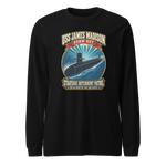 USS James Madison (SSBN-627) Deterrent Patrol Long Sleeve Shirt - Retro