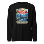 USS James Monroe (SSBN-622) Deterrent Patrol Long Sleeve Shirt - Retro