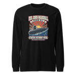 USS John Marshall (SSBN-611) Deterrent Patrol Long Sleeve Shirt - Retro