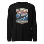 USS Kentucky (SSBN-737) Deterrent Patrol Long Sleeve Shirt - Retro