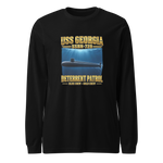 USS Georgia (SSBN-729) Deterrent Patrol Long Sleeve Shirt - Deep Water