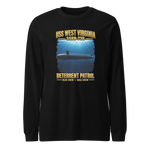 USS West Virginia (SSBN-736) Deterrent Patrol Long Sleeve Shirt - Deep Water