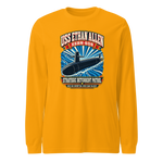 USS Ethan Allen (SSBN-608) Deterrent Patrol Long Sleeve Shirt - Retro