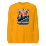 USS George C. Marshall (SSBN-654) Deterrent Patrol Long Sleeve Shirt - Retro