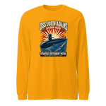 USS John Adams (SSBN-620) Deterrent Patrol Long Sleeve Shirt - Retro