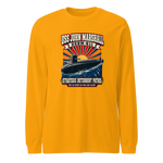 USS John Marshall (SSBN-611) Deterrent Patrol Long Sleeve Shirt - Retro