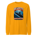 USS Lafayette (SSBN-616) Deterrent Patrol Long Sleeve Shirt - Retro