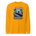 USS Nathan Hale (SSBN-623) Deterrent Patrol Long Sleeve Shirt - Retro