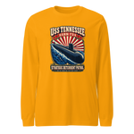 USS Tennessee (SSBN-734) Deterrent Patrol Long Sleeve Shirt - Retro