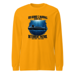 USS George C. Marshall (SSBN-654) Deterrent Patrol Long Sleeve Shirt - Deep Water