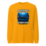 USS Nathan Hale (SSBN-623) Deterrent Patrol Long Sleeve Shirt - Deep Water