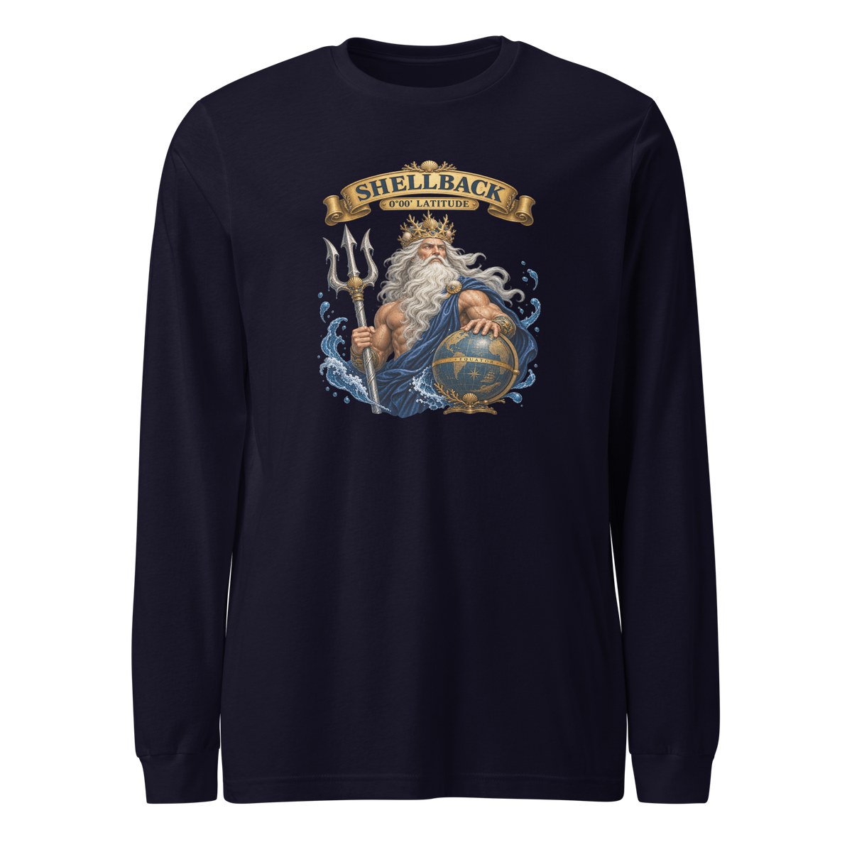Shellback (Neptune) Long Sleeve Shirt
