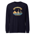 Suez Canal (Landmark Collage) Long Sleeve Shirt