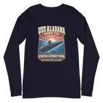 USS Alabama (SSBN-731) Deterrent Patrol Long Sleeve Shirt - Design 1