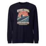 USS George C. Marshall (SSBN-654) Deterrent Patrol Long Sleeve Shirt - Retro