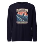USS Henry L. Stimson (SSBN-655) Deterrent Patrol Long Sleeve Shirt - Retro