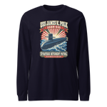 USS James K. Polk (SSBN-645) Deterrent Patrol Long Sleeve Shirt - Retro