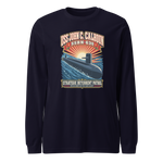USS John C. Calhoun (SSBN-630) Deterrent Patrol Long Sleeve Shirt - Retro